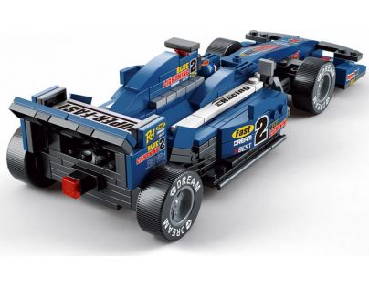 Sluban Stavebnica F1 Pretekárske auto modré 1:24