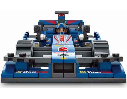 Sluban Stavebnica F1 Pretekárske auto modré 1:24