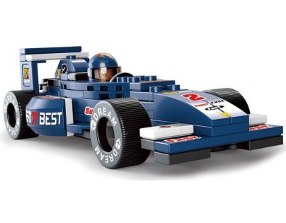 Sluban B0357 F1 Formula s prepravným nákladiakom