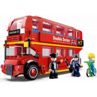 Sluban Stavebnica Londýnsky dvojpodlažný autobus, 382ks 2