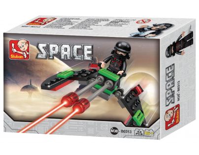 Sluban Stavebnice Starfighter
