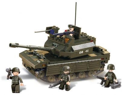 Sluban B6500 Army Tank 312 dílků