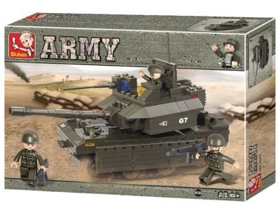 Sluban Stavebnica Tank M1A2 Abrams