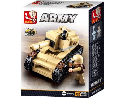 SLUBAN B0587B ARMY TANK
