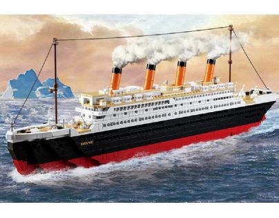 Sluban Stavebnice Titanic velký