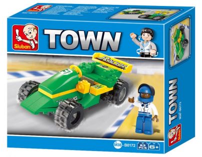 Sluban B0172 Town Závodní auto 63 dílků