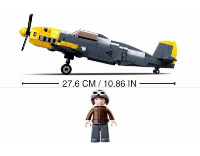 Sluban WWII Lietadlo Messerschmitt Bf109