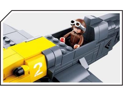 Sluban WWII Lietadlo Messerschmitt Bf109