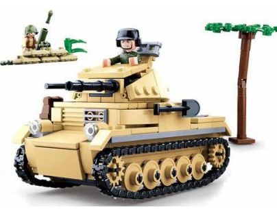 Sluban WWII Tank Panzzer II.