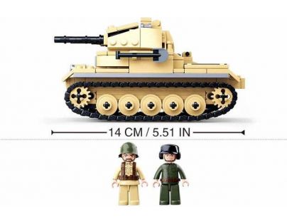 Sluban WWII Tank Panzzer II.