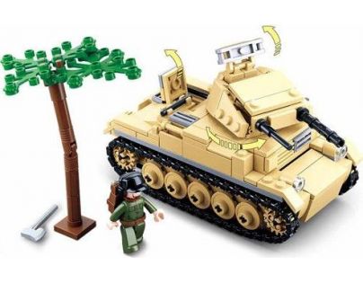 Sluban WWII Tank Panzzer II.