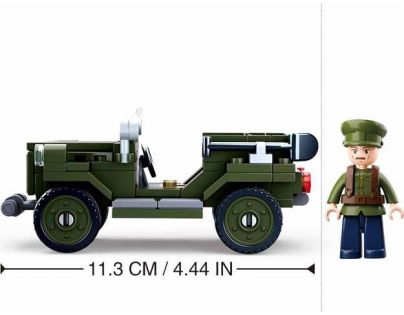 Sluban WWII Vojenský JEEP