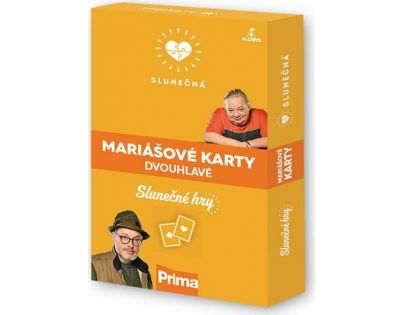 Alltoys Slunečná Mariašová karty dvojhlavé
