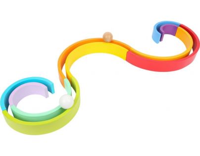 Small Foot Drevená skladacia dúha XL