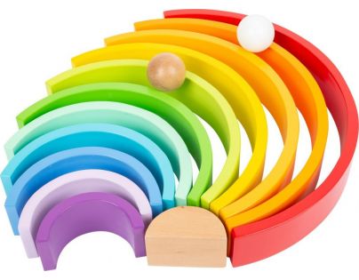 Small Foot Drevená skladacia dúha XL