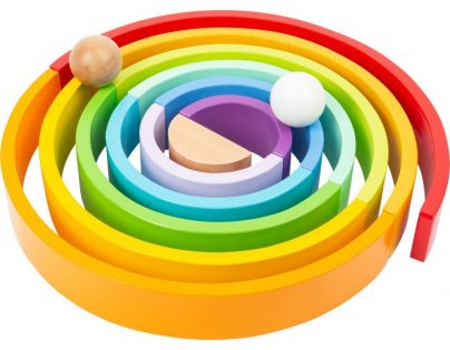 Small Foot Drevená skladacia dúha XL