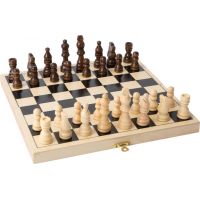 Small Foot Drevené hry drevený šach 2