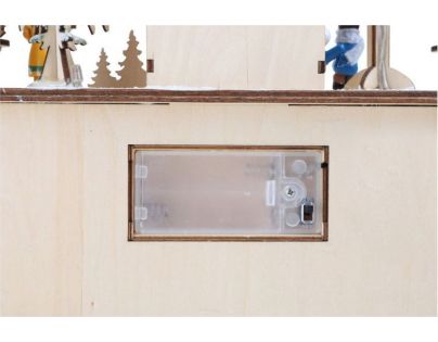 Small Foot Drevený adventný kalendár Vianočné trhy