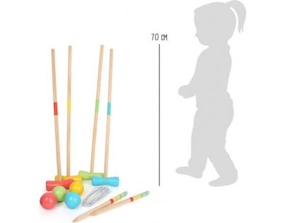 Small Foot Drevený kroket Aktive