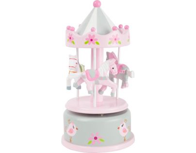 Small Foot Hracia skrinka Koníčková kolotoč