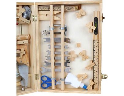 Small Foot Drevený kufrík na náradie Deluxe