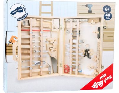 Small Foot Drevený kufrík na náradie Deluxe