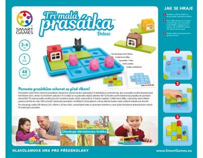 Smart Games Tri malé prasiatka Deluxe