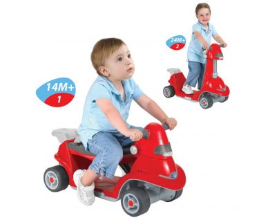 Smart Trike Odrážedlo auto All in one červené