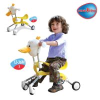 SMART TRIKE Springo Farm koník 360 stupňové kolieska hnedé 2