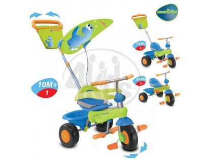 Smart Trike Tříkolka Candy Dino modro-zelená