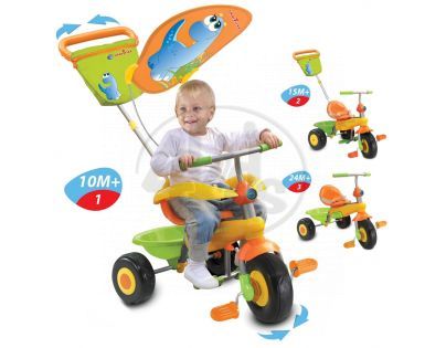 Tříkolka Candy Dino oranžová Smart Trike