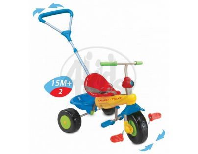 Tříkolka Cookie červená Smart Trike