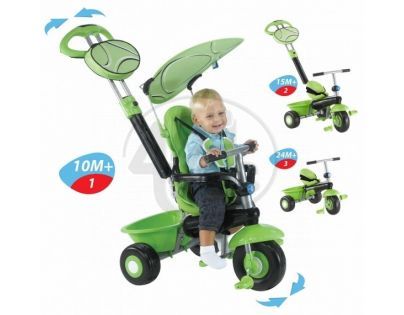 Tříkolka DX Sport zelená Smart Trike