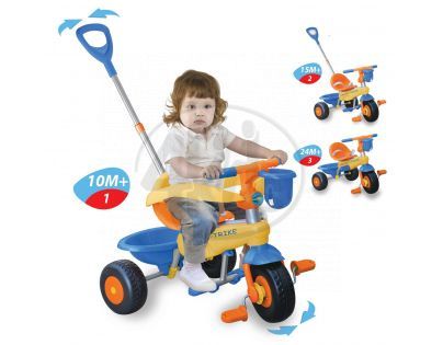 Tříkolka Lollipop oranžovo-modrá Smart Trike