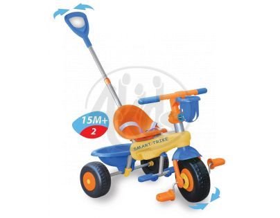 Tříkolka Lollipop oranžovo-modrá Smart Trike