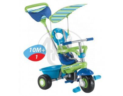 Tříkolka Plus Fresh modro-zelená Smart Trike