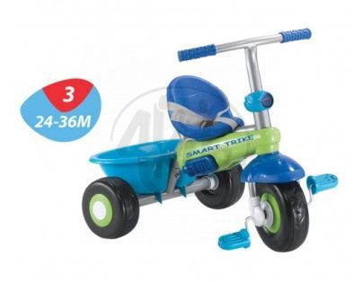 Tříkolka Plus Fresh modro-zelená Smart Trike