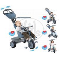 Smart Trike Tříkolka Recliner 4v1 šedostříbrná 2