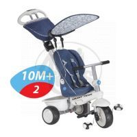 Smart Trike Tříkolka Recliner 4v1 modrošedá 4