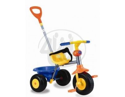 Smart Trike Tříkolka s vodící tyčí modrá