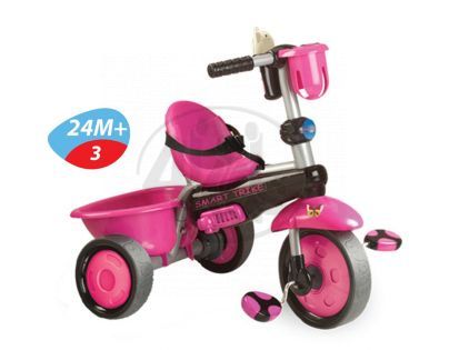 Tříkolka ZOO Butterfly růžová Smart Trike