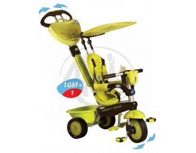 Tříkolka ZOO Frog zelená Smart Trike