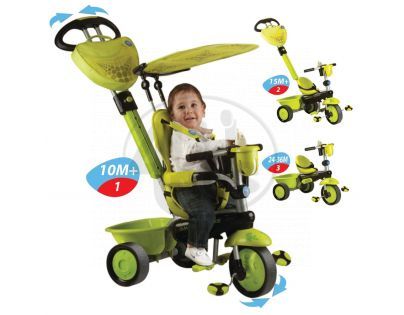 Tříkolka ZOO Frog zelená Smart Trike
