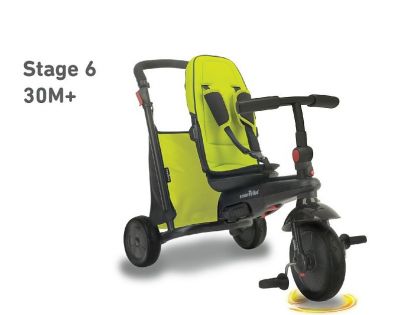 Smart Trike Trojkolka 7 v 1 Smartfold 500 zelená - Poškodený obal