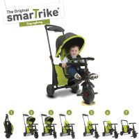 Smart Trike Trojkolka 7 v 1 Smartfold 500 zelená 3