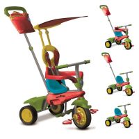 Smart Trike Tříkolka Joy 4v1 tříbarevná 2