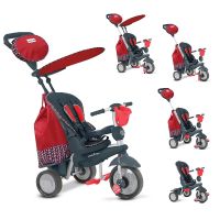 Smart Trike Tříkolka Splash 5v1 červená 2