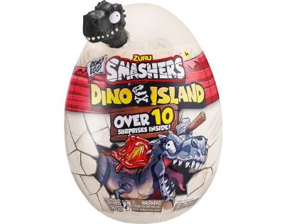 Smashers Dino Island Egg malé balení černý