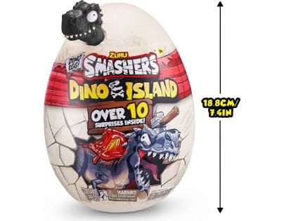 Smashers Dino Island Egg malé balení černý