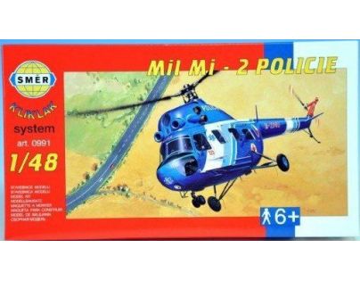 Směr Model vrtuľníka 1 : 48 Mi2 Polícia
